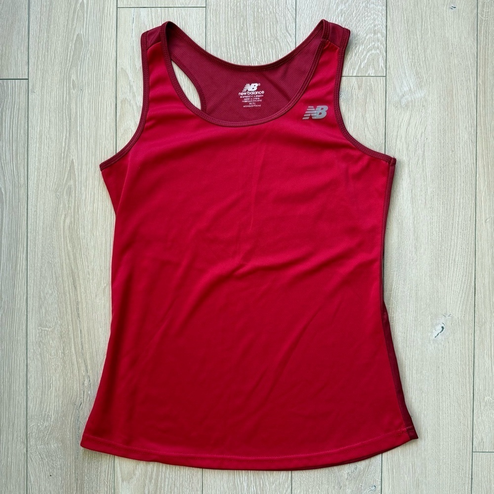 New Balance Special K Promotion Women's Racerback Red Tank Top Size Medium